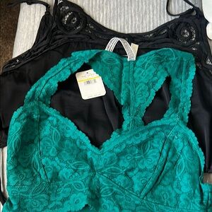 FREE PEOPLE bralette and cami